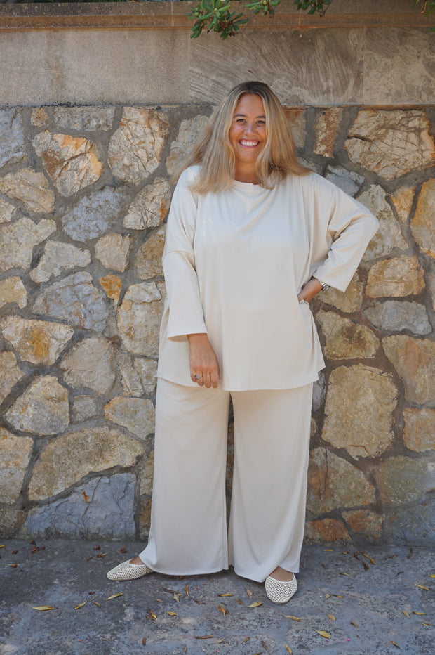 CONJUNTO YIX CREMA