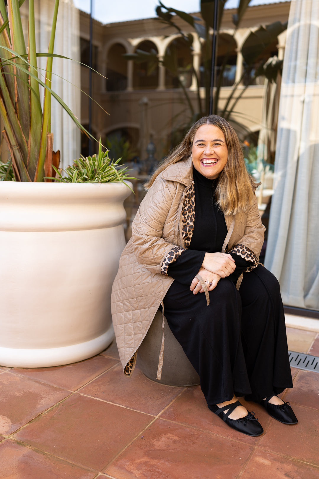 ABRIGO COZY CAMEL
