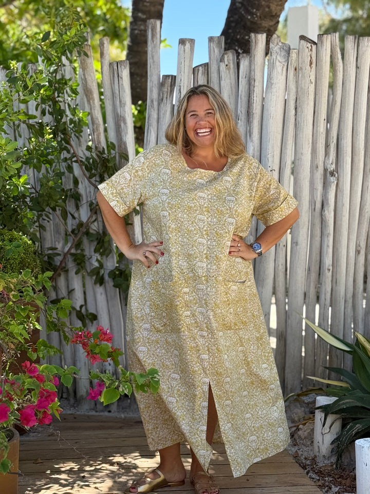 VESTIDO MACAO ÁMBAR