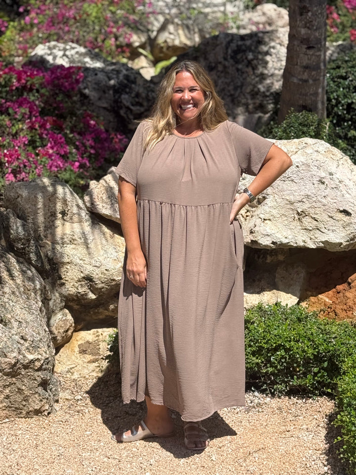 VESTIDO GRETA TOPO