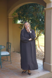 VESTIDO MAKA MARRÓN