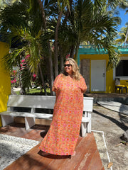 VESTIDO CLUB NARANJA