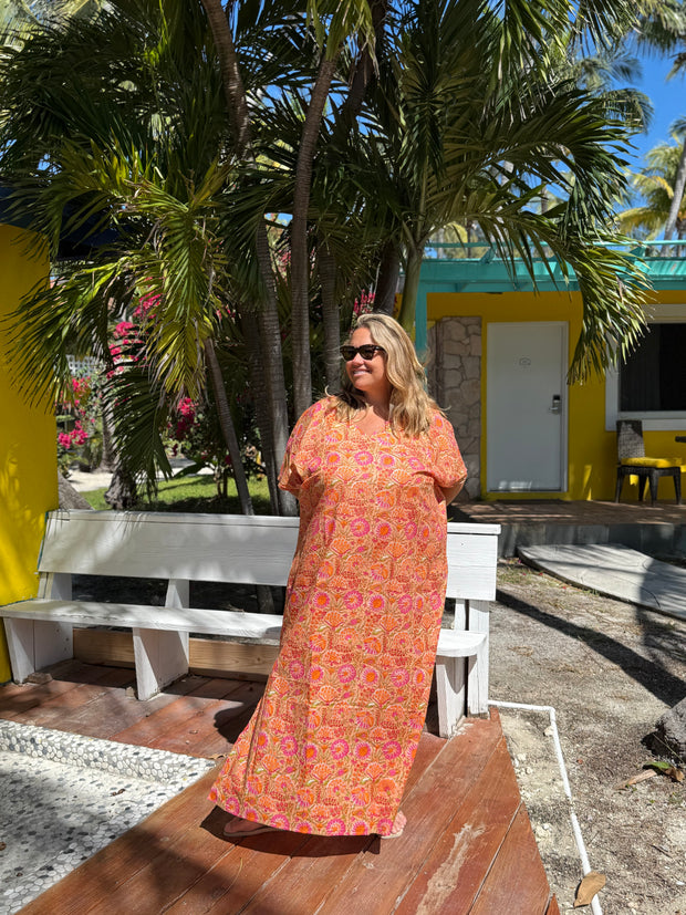 VESTIDO CLUB NARANJA