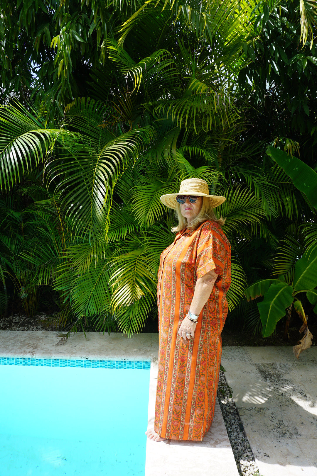 VESTIDO CONSTANZA NARANJA