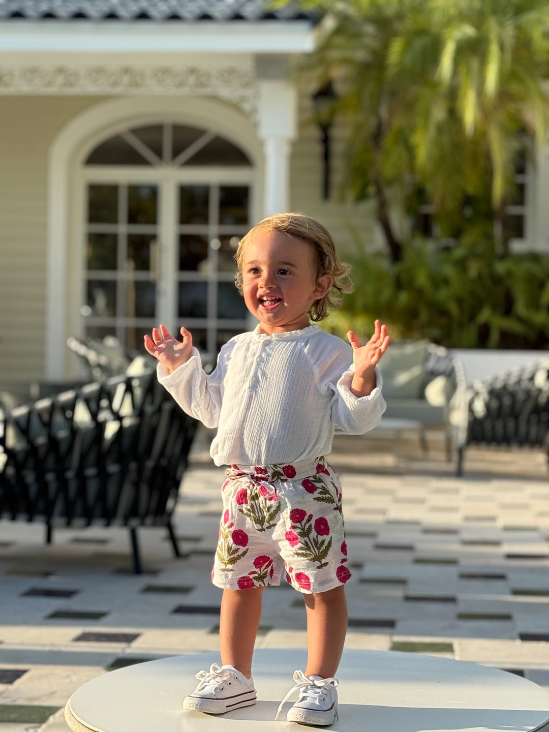 SHORT NAGUA FLOR