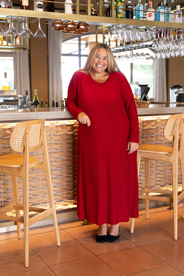 VESTIDO NIGHT RED