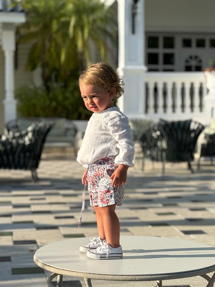 SHORT NAGUA CELESTE