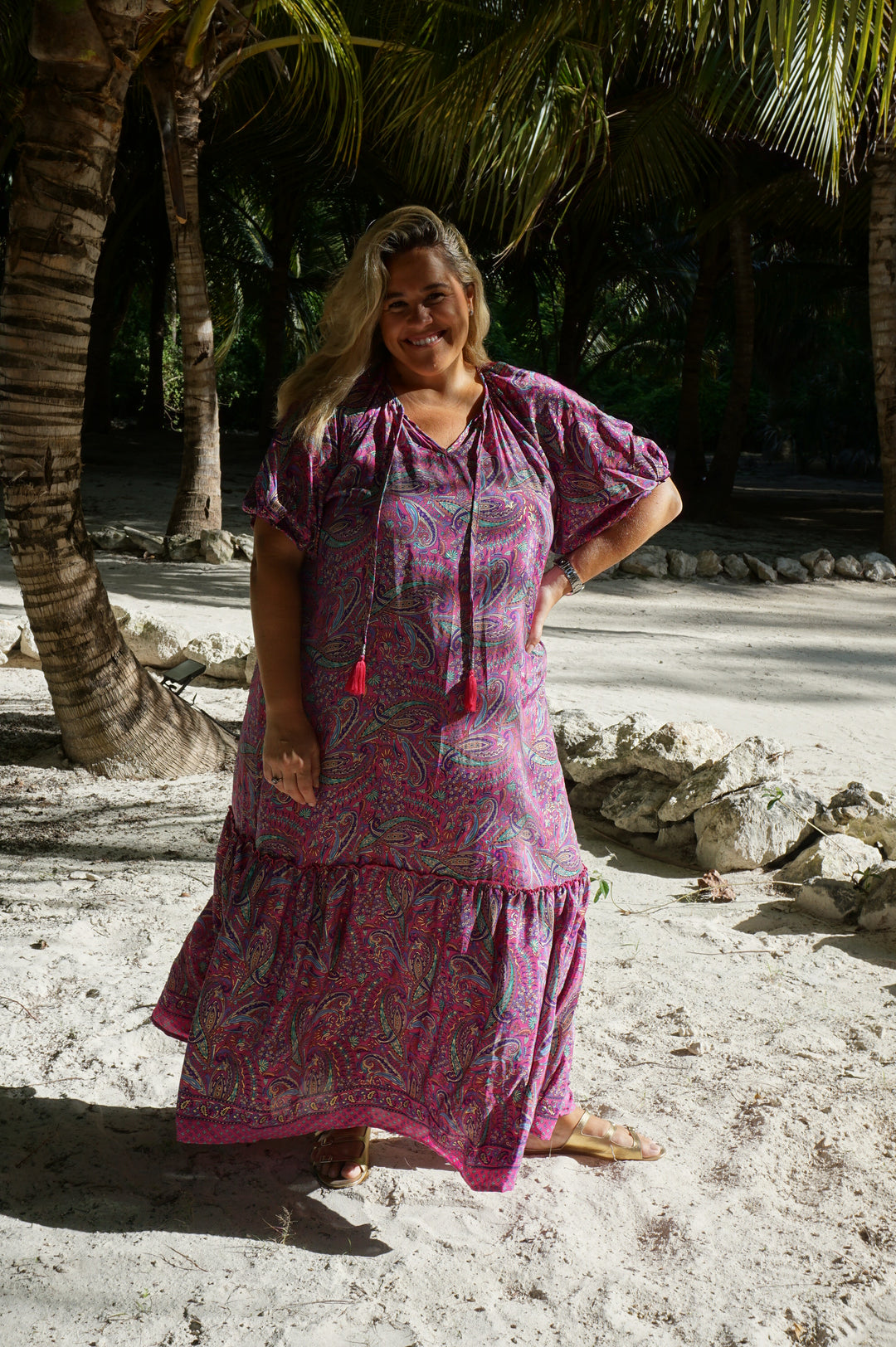 VESTIDO ISABELA MORADO