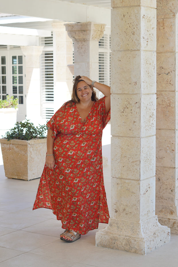 VESTIDO MARTA ROJO