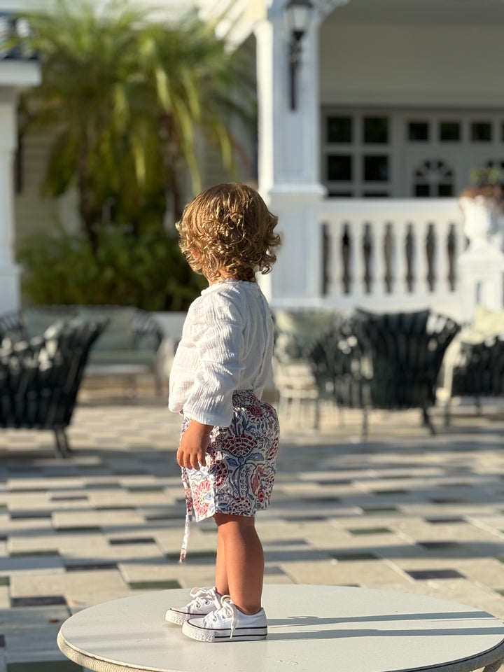 SHORT NAGUA CELESTE