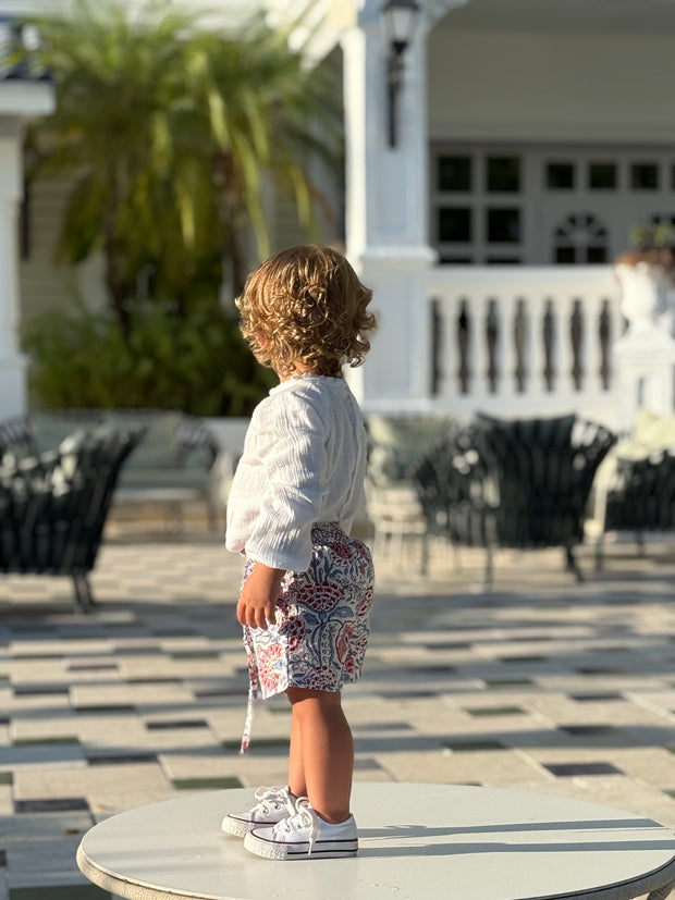 SHORT NAGUA CELESTE