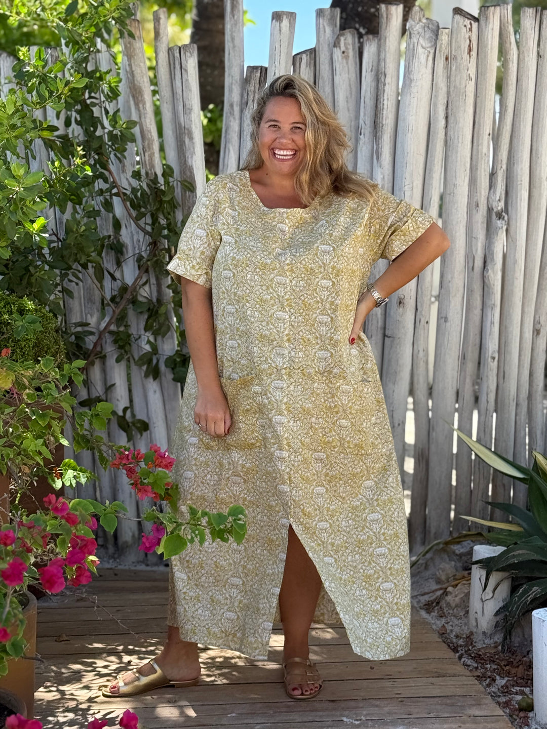 VESTIDO MACAO ÁMBAR