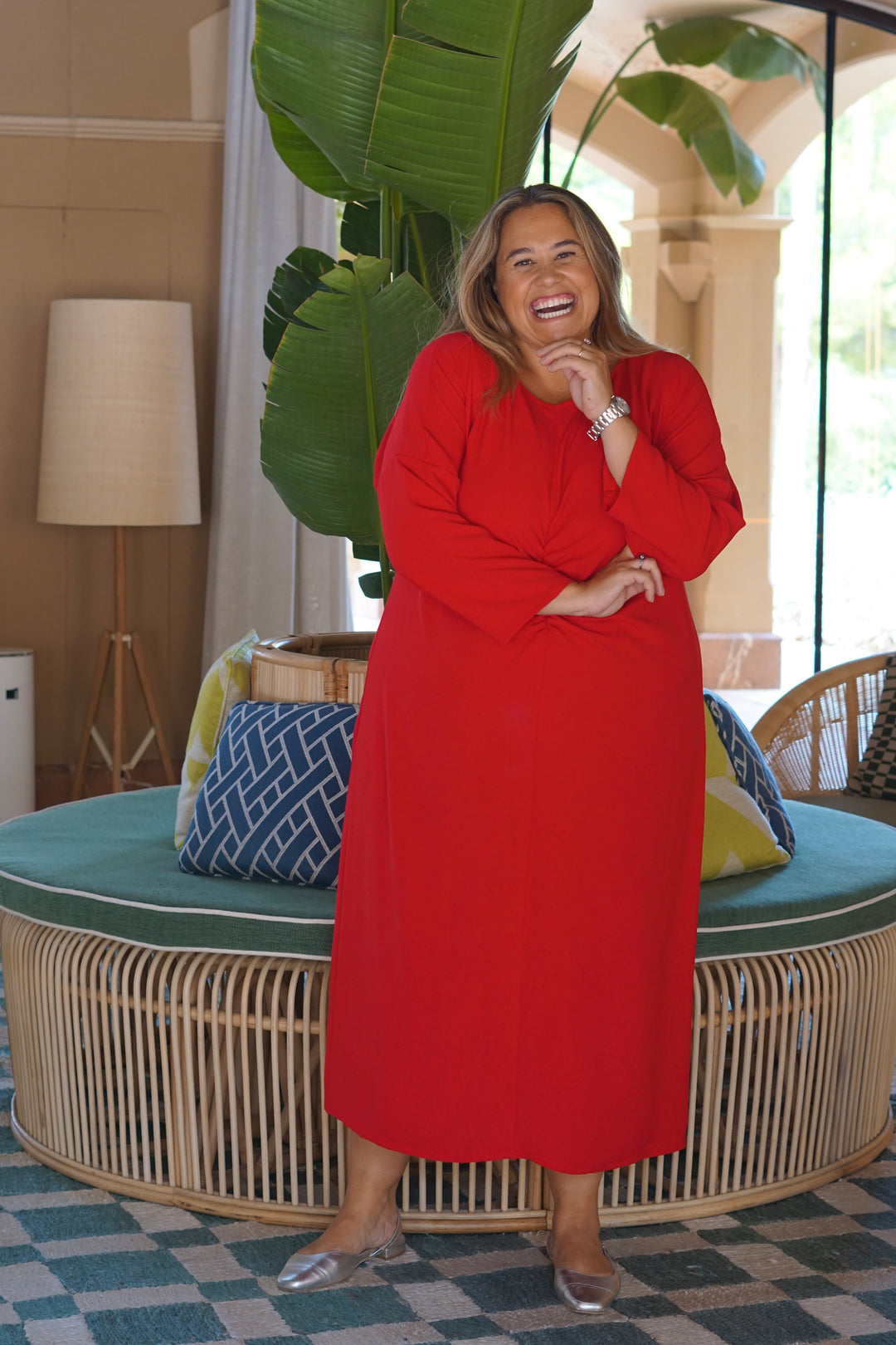 VESTIDO NUIT ROJO