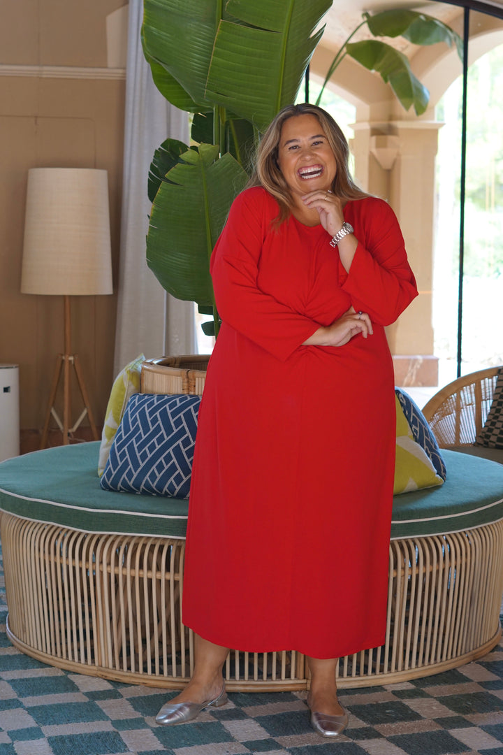 VESTIDO NUIT ROJO