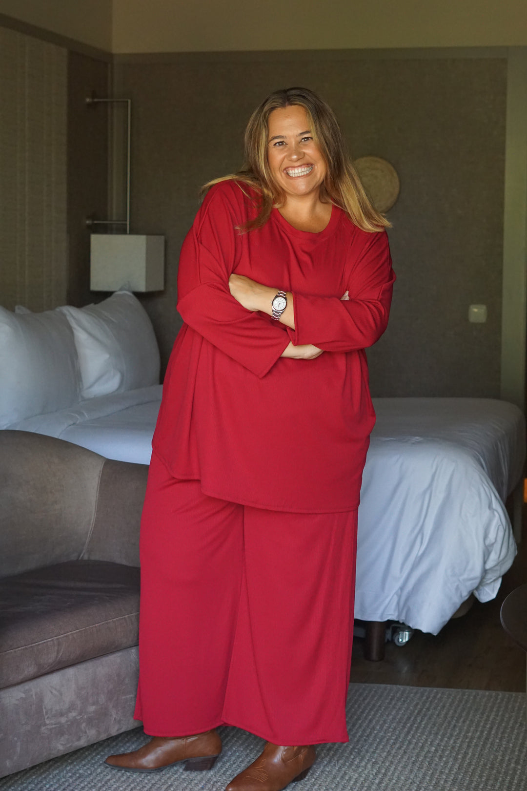 CONJUNTO YIX ROJO
