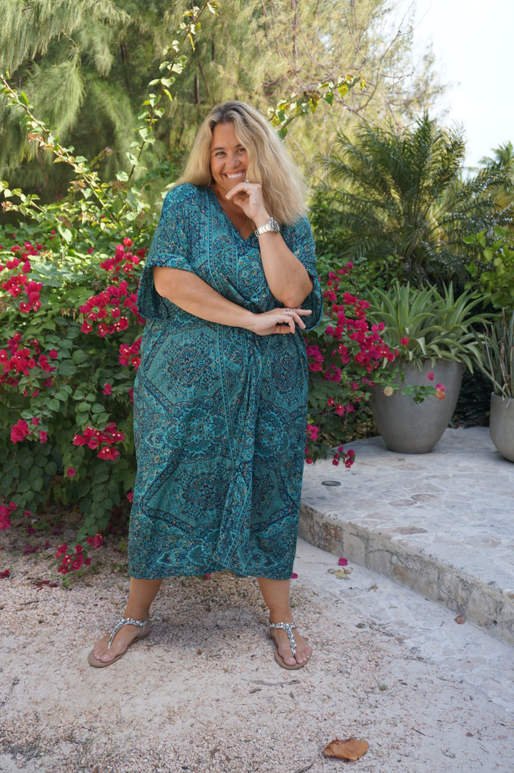 VESTIDO AZUA VERDE