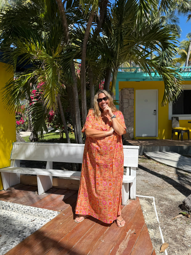 VESTIDO CLUB NARANJA