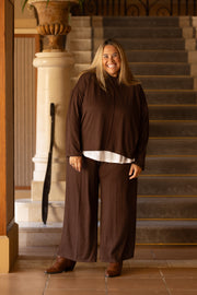 CONJUNTO SWAN MARRÓN