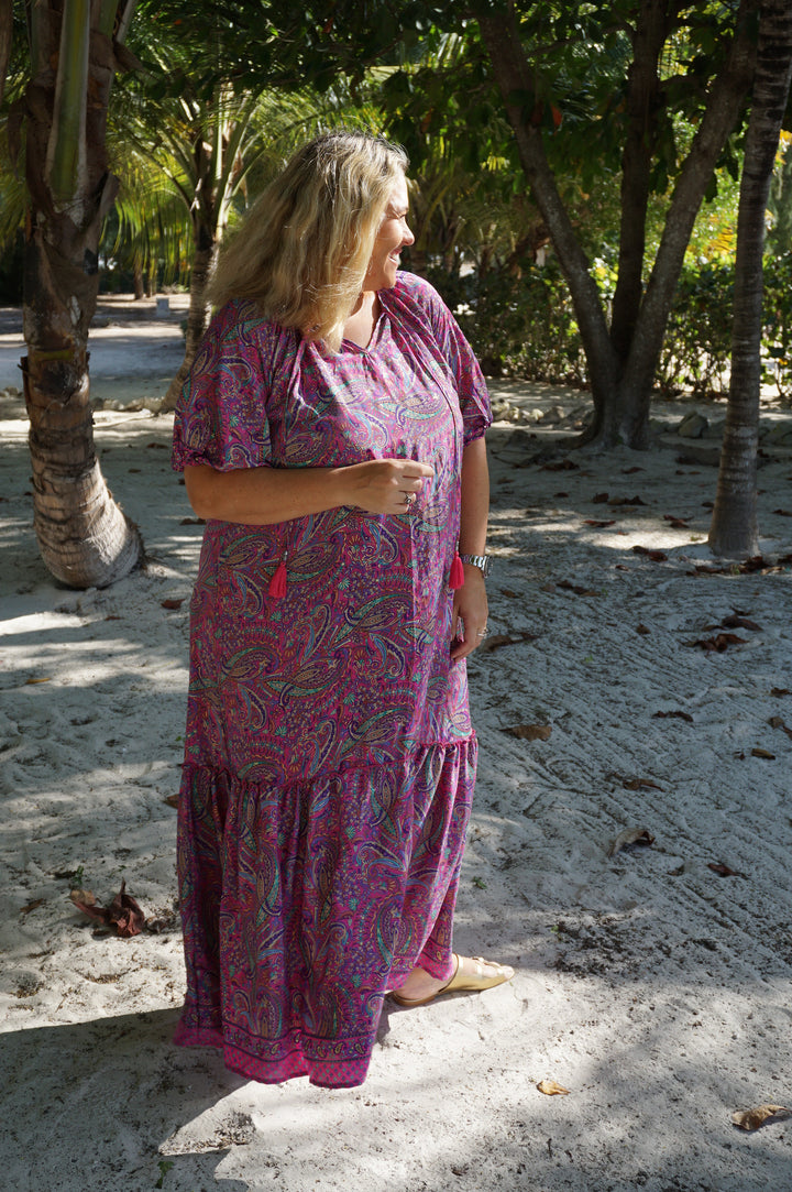 VESTIDO ISABELA MORADO
