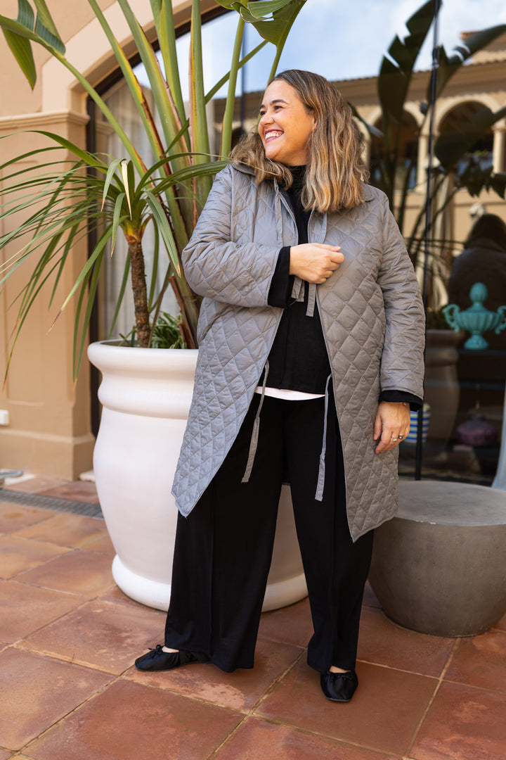 ABRIGO COZY GRIS