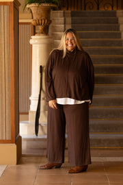 CONJUNTO SWAN MARRÓN