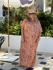 VESTIDO CLUB BEIGE