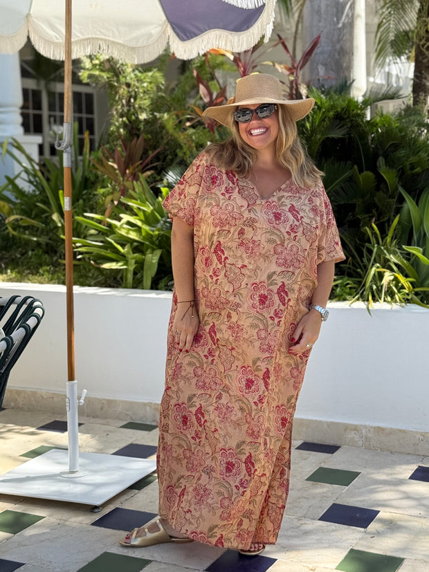 VESTIDO CLUB BEIGE