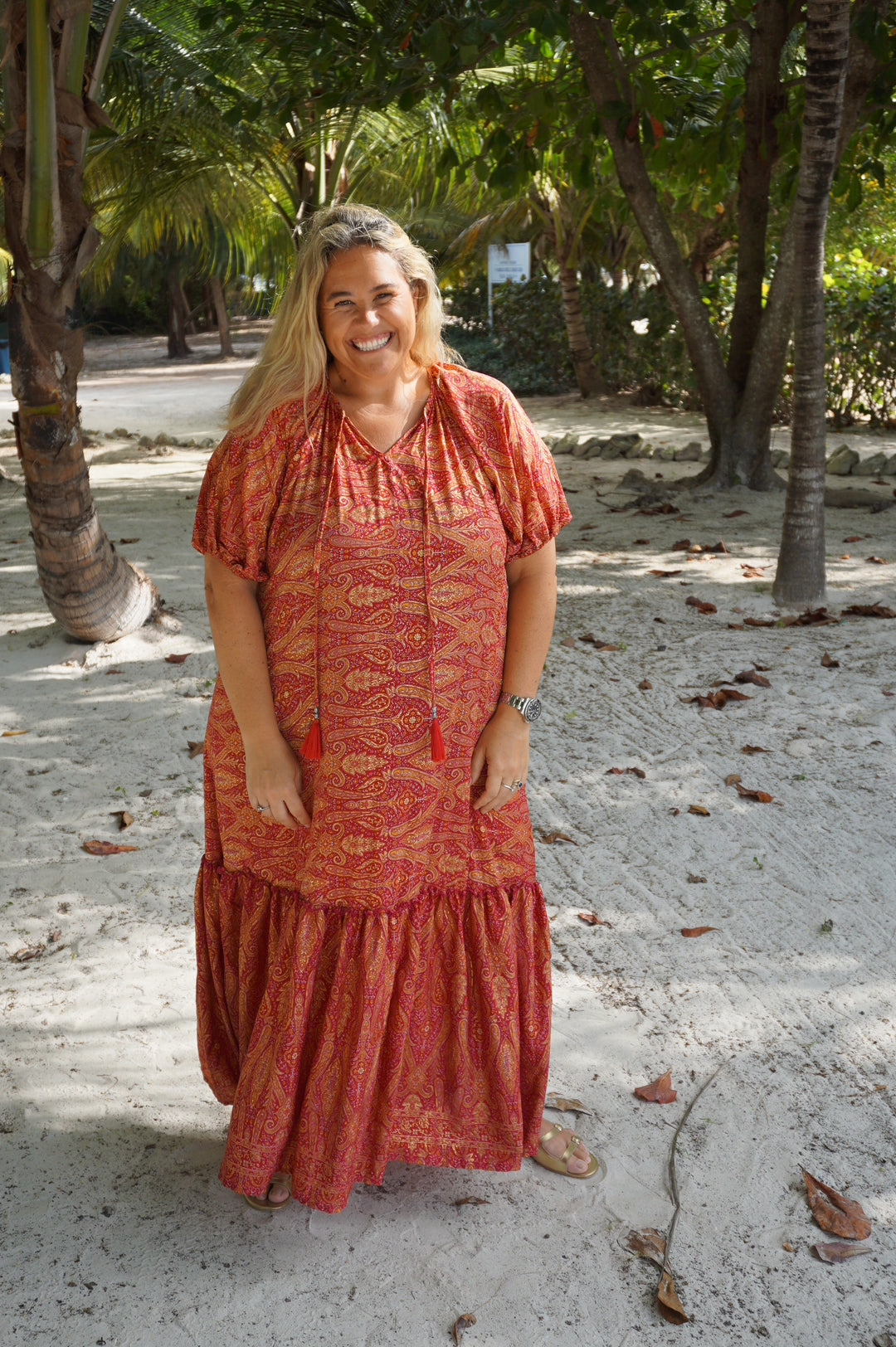 VESTIDO ISABELA ROJO