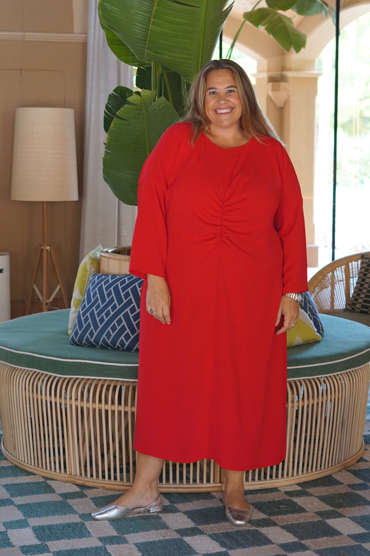 VESTIDO NUIT ROJO