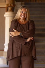 CONJUNTO LYON MARRÓN