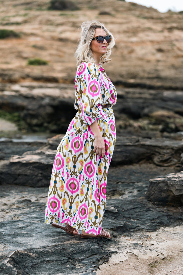 VESTIDO TERRENAS BLANCO
