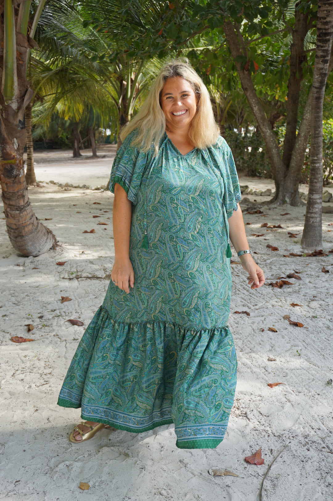 VESTIDO ISABELA VERDE