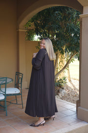 VESTIDO MAKA MARRÓN