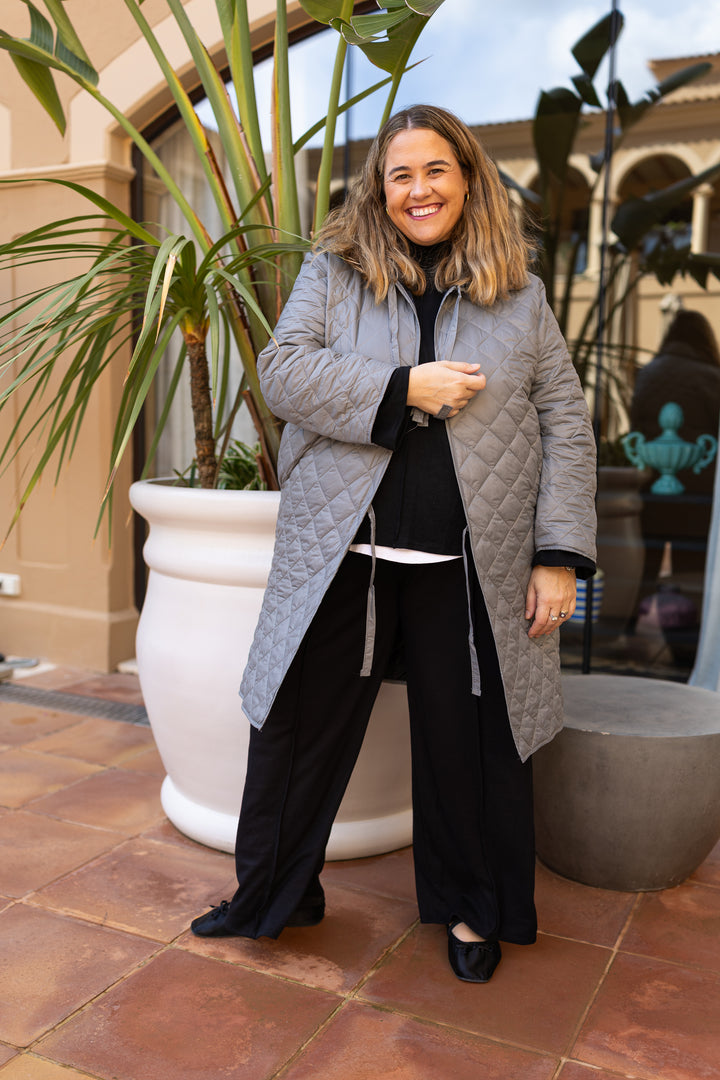 ABRIGO COZY GRIS