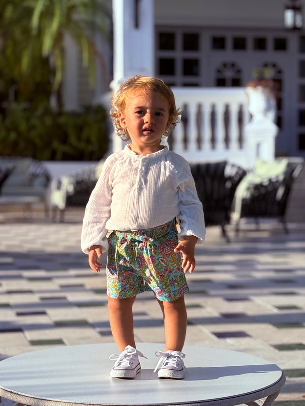 SHORT NAGUA TURQUESA