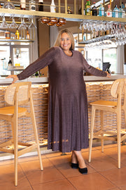 VESTIDO NIGHT BRONCE