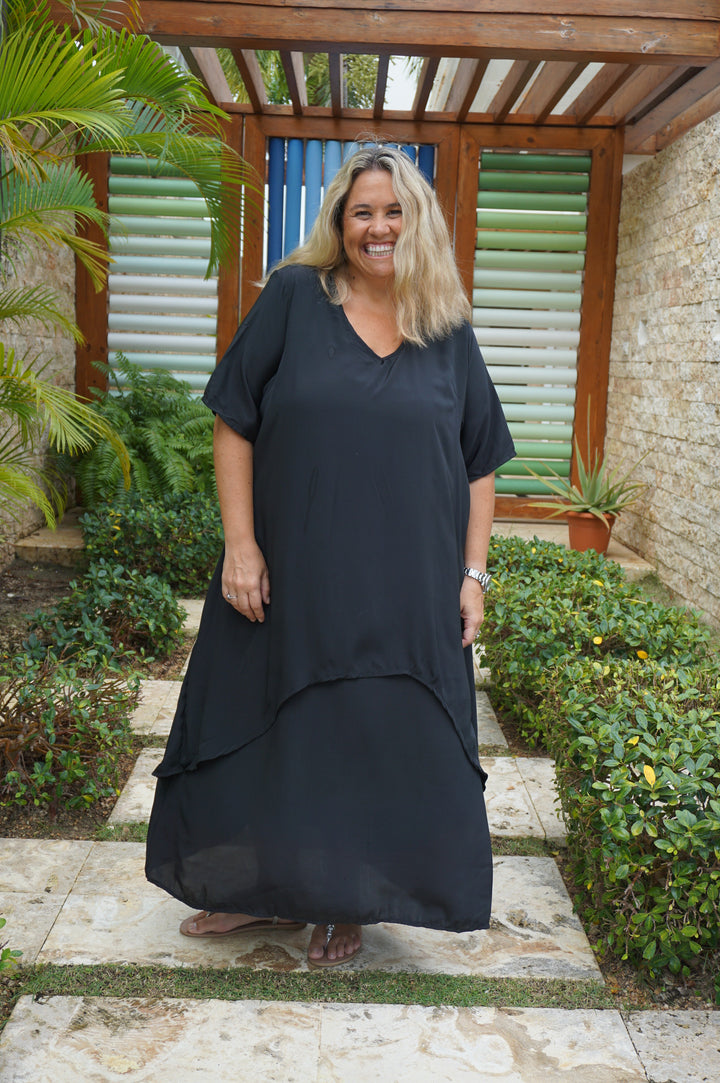 VESTIDO NEIBA NEGRO