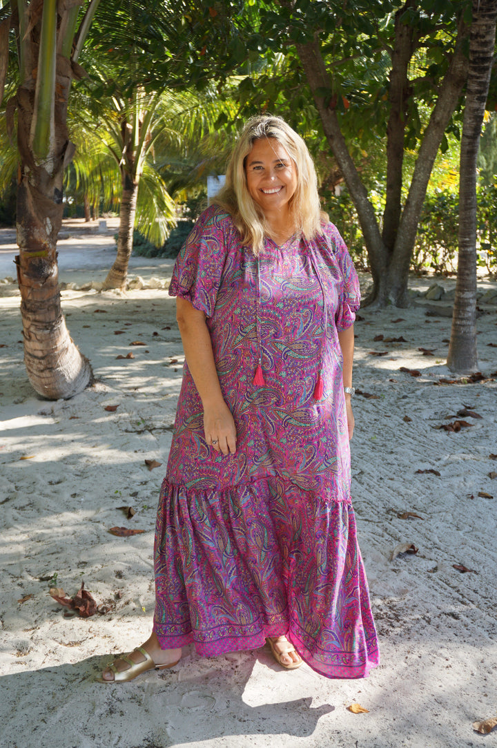 VESTIDO ISABELA MORADO