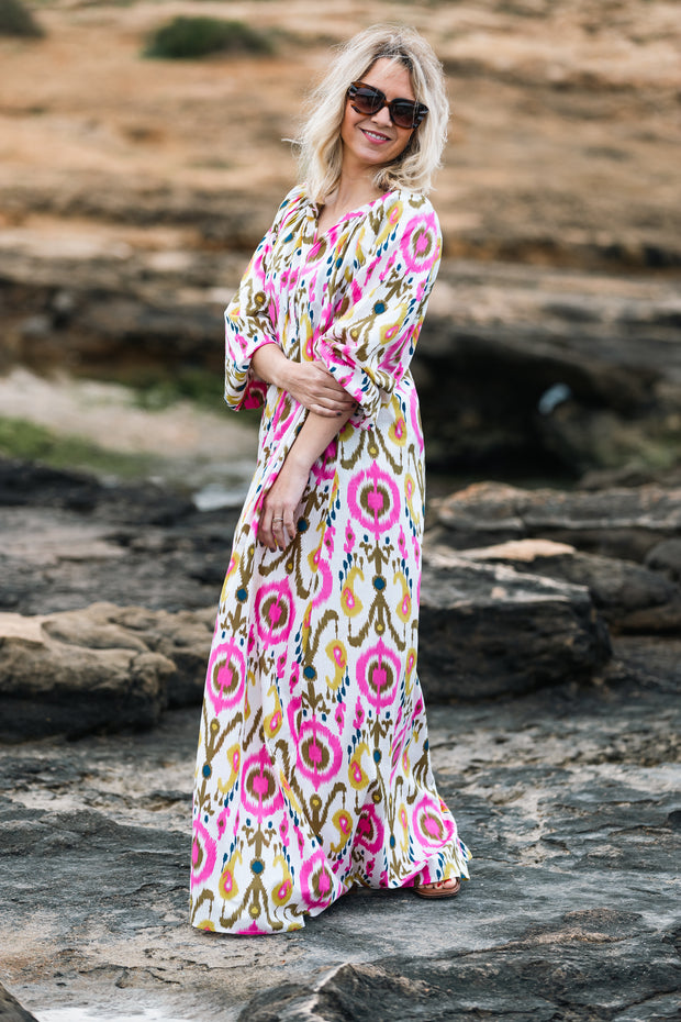 VESTIDO TERRENAS BLANCO
