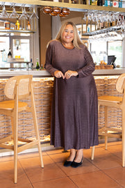 VESTIDO NIGHT BRONCE