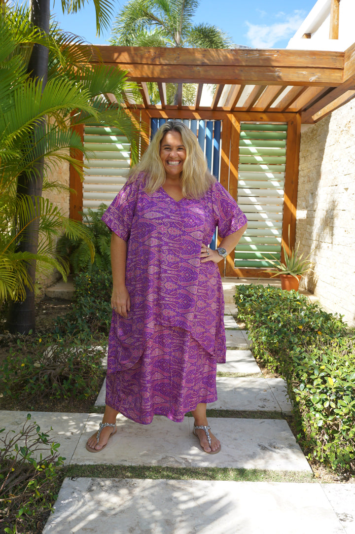 VESTIDO NEIBA MORADO