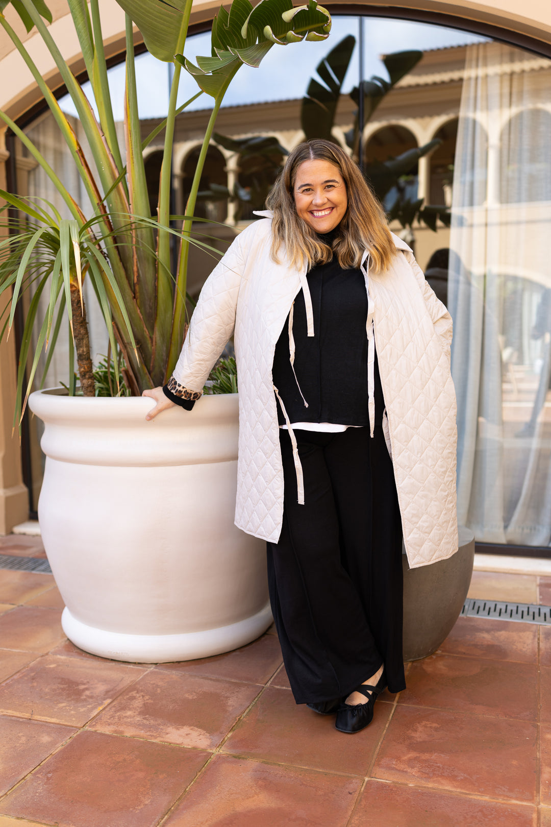 ABRIGO COZY WHITE