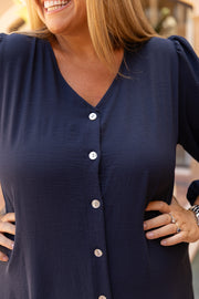 VESTIDO COMBO MARINO