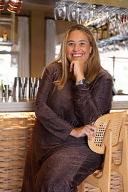 VESTIDO NIGHT BRONCE