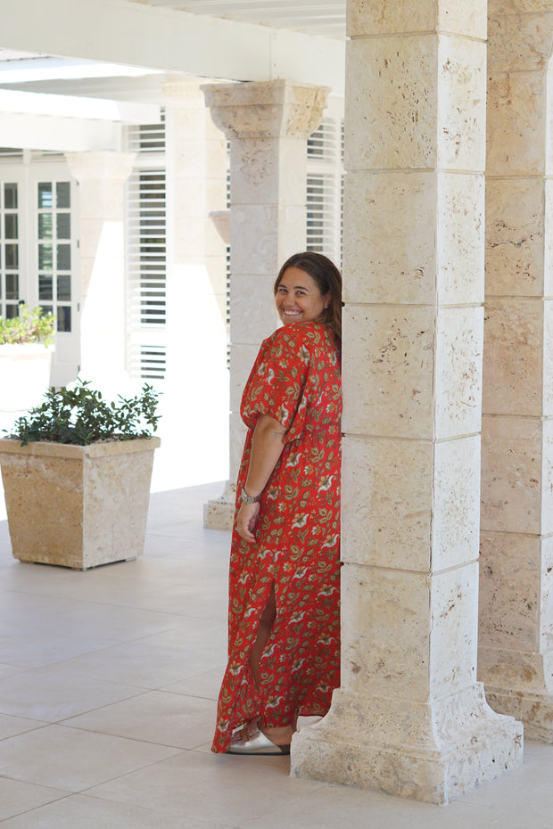 VESTIDO MARTA ROJO