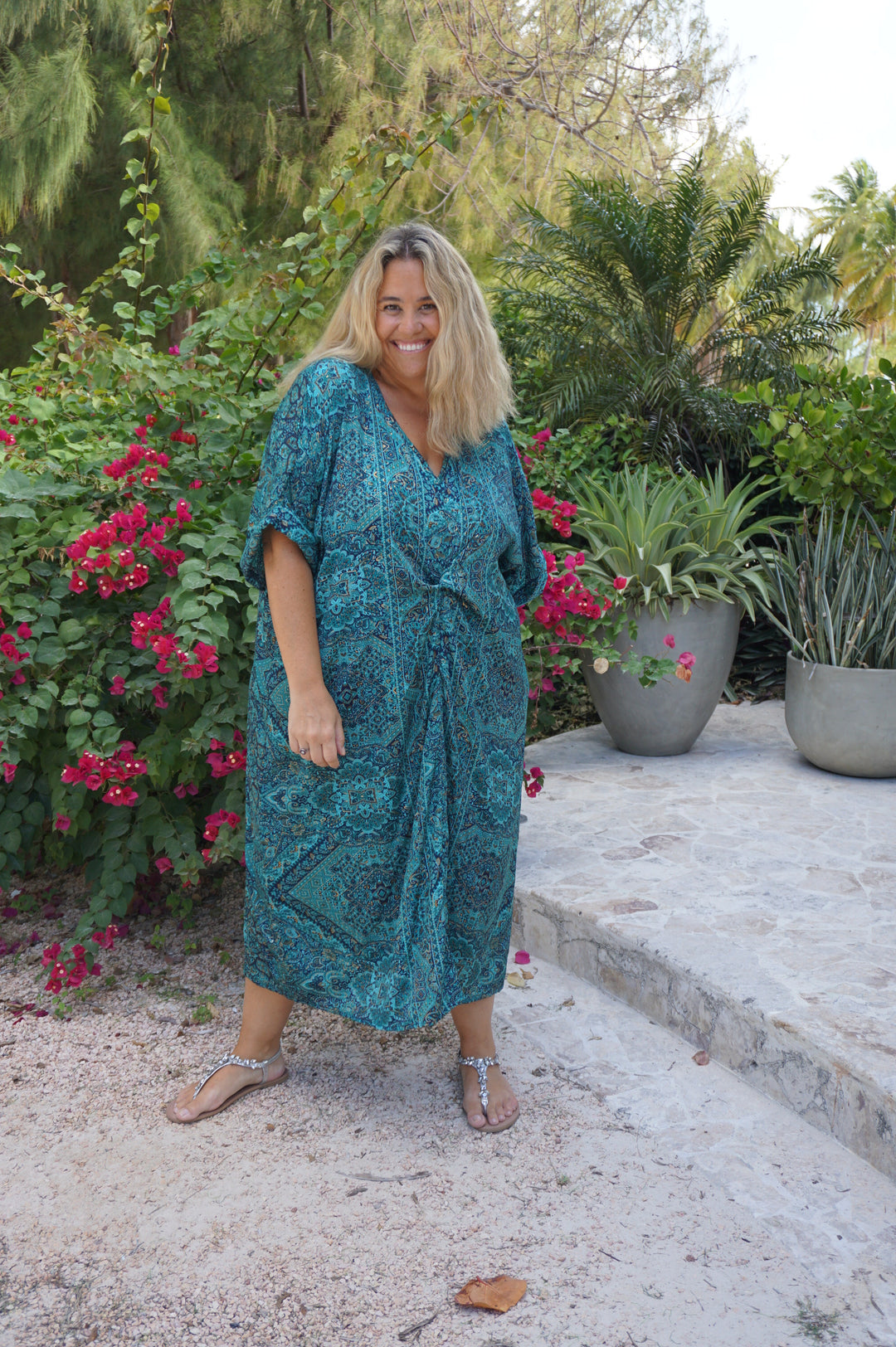 VESTIDO AZUA VERDE