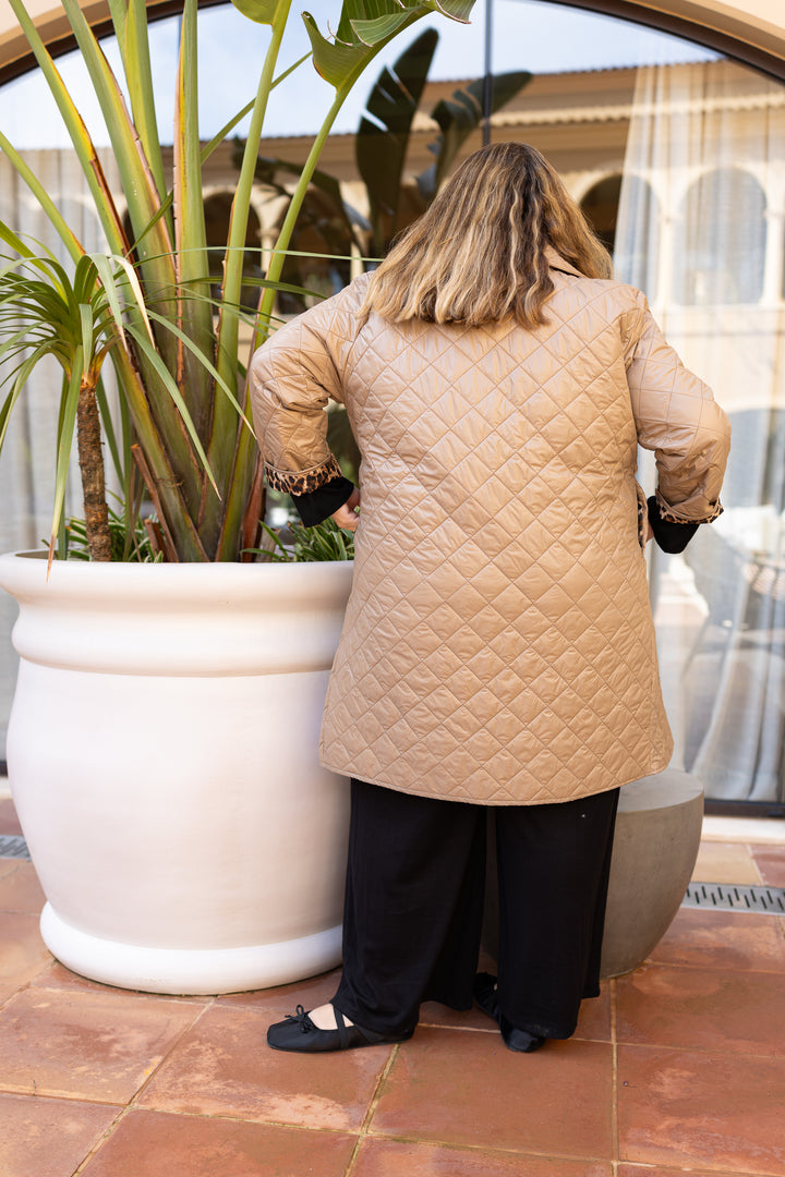 ABRIGO COZY CAMEL