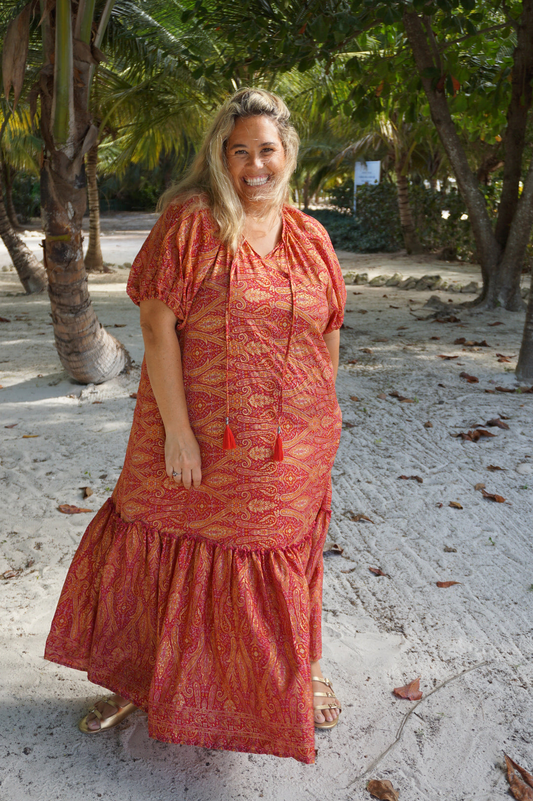 VESTIDO ISABELA ROJO