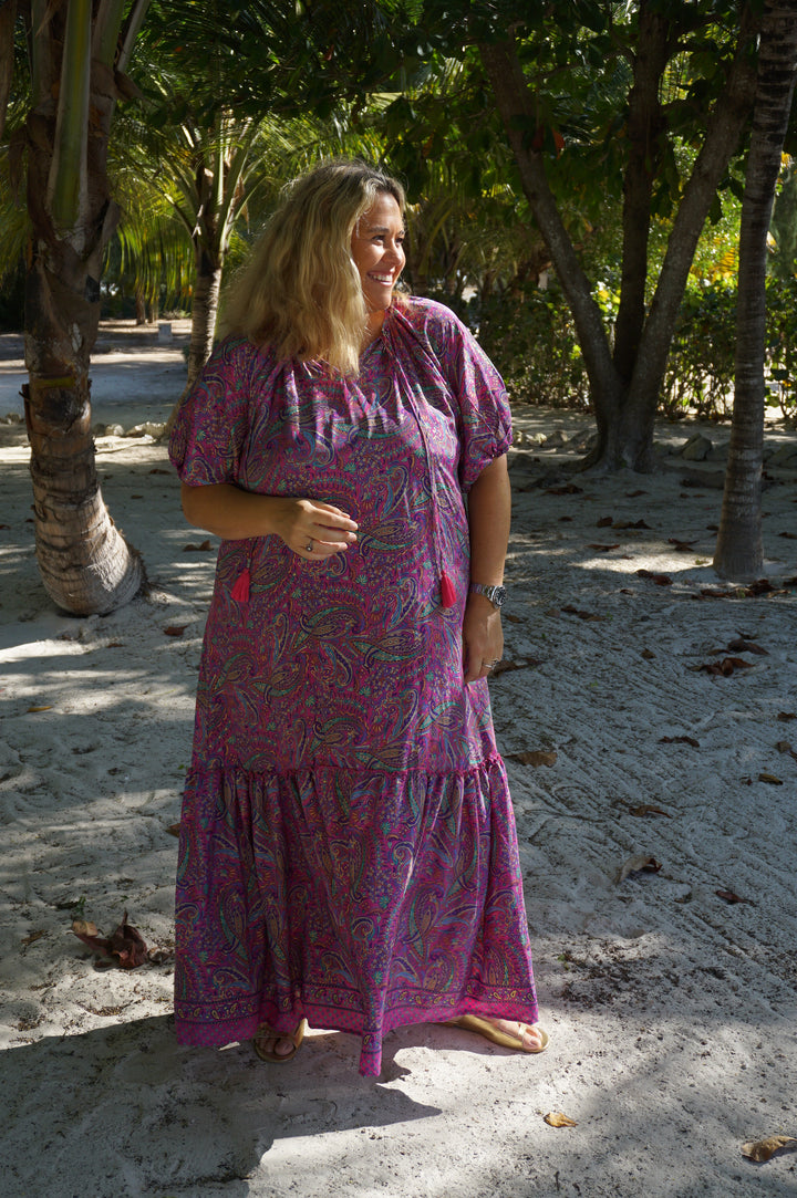 VESTIDO ISABELA MORADO
