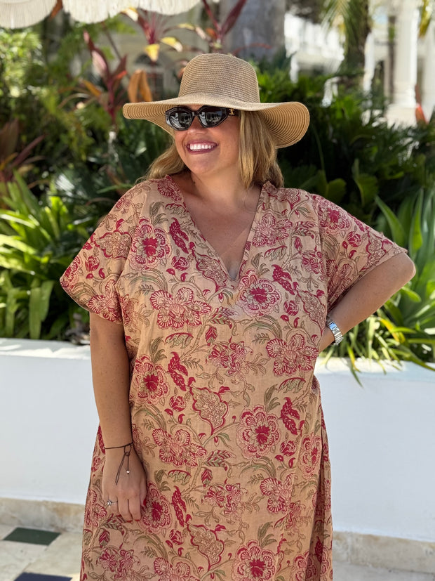 VESTIDO CLUB BEIGE